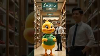 Little duck bought shoes for his friend#cute #pets#shorts #funny