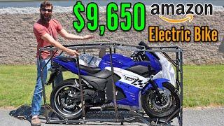 I BOUGHT the most Expensive ELECTRIC motorcycle on Amazon($9,650)