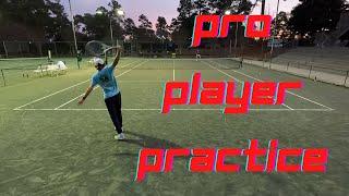 Pro Player Practice!! (USTA 6.0+)