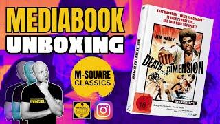 DEATH DIMENSION - M-Square Classics German Mediabook Blu-ray Unboxing & Review