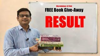 RESULT= FREE Book Giveaway (07th) for Microbiology 02 Unit With Special Surprise (Prize)