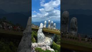 A Magical Journey Through Hidden Gem Destinations!#shorts #shortvideo#travel#banahills #goldenhand