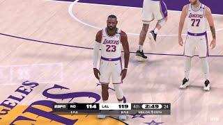 NBA 2K25 NBA Today | PELICANS vs LAKERS FULL SIMULATION