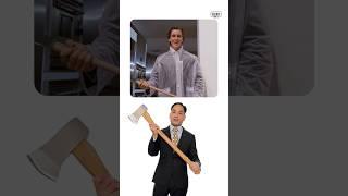 How Legit is the Axe in American Psycho? #shorts