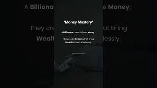 Money Mastery: Create Systems, Not Stress | Wealth Mindset #shorts