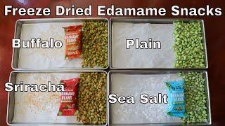 Tasty Homemade Freeze Dried Edamame Snacks