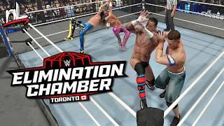 WWE Elimination Chamber 2025! (WWE 2K24 Simulation)