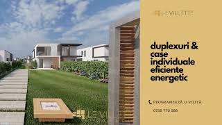 Le Villette: duplexuri și case individuale eficiente energetic