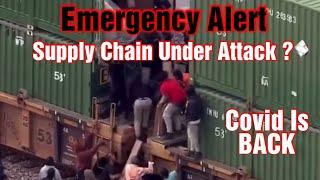 Emergency Alert Chicago Train Robbery, New Covid Inbound