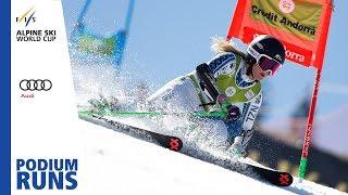 Alice Robinson | Ladies' Giant Slalom | Soldeu | Finals | 2nd place | FIS Alpine