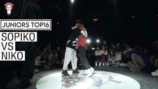 NIKO vs SOPIKO | Top16 Juniors | HOOFER 2023 Mint