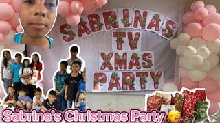 Kauna-Unahang Sabrina's TV Christmas Party nga pala 
