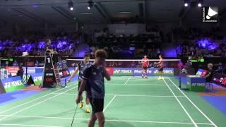 Fu Haifeng / Zhang Nan vs Ko Sung-hyun / Shin Baek-cheol - MD SF [Denmark Open 2014]