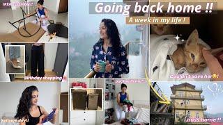 going back HOME| Mumbai ️ Shimla | feeling happy and sad at the same time | week in my life vlog