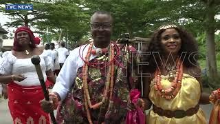 People Of Warri Hold Week-Long Festivities To Celebrate Olu Of Warri 3rd Coronation Anniversary