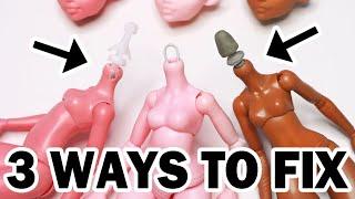 Broken Doll Necks - 3 Ways to Fix [Doll Customizing]