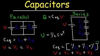 Capacitors in Series and Parallel Explained!