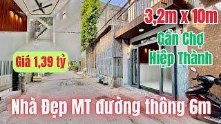 Siêu phẩm nhà đẹp quận 12 mặt tiền đường thông 6m gần chợ Hiệp Thành | Phù hợp vừa ở vừa kinh doanh