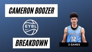 Cameron Boozer EYBL Breakdown