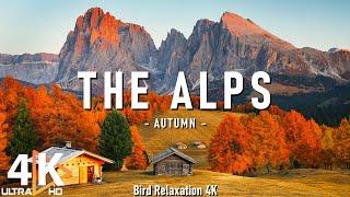 Autumn The Alps 4K Ultra HD • Enchanting Autumn, Scenic Relaxation Film with Calming Music