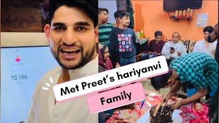 70000 subscribers complete. Preet ko lene gaya and met Preet’s whole hariyanvi family. #vlog