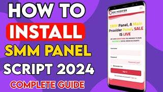 How to Install SMM Panel Script in Cpanel Complete Guide | Smm Panel Script Installationاردو / हिंदी