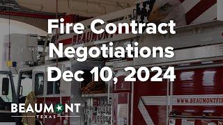 Fire Contract Negotiations Dec 10, 2024