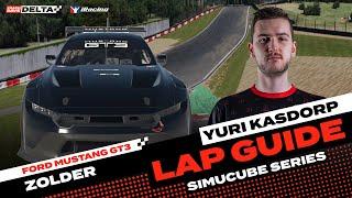 iRacing Lap Guide: Ford Mustang GT3 at Zolder