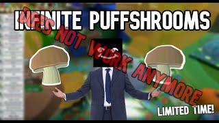 How to Get INFINITE Puffshroom Runs (DOESNT WORK ANYMORE) | Bee Swarm Simulator