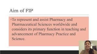 The International pharmaceutical federation