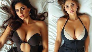 [4k] Indian Beautiful Model - Ai Art bikini Lookbook - lie down on bed - #ai #art #model #lookbook