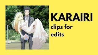 [ASSASSINATION CLASS.] KARAIRI clips for edits (karasuma x irina)