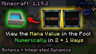 Mana Numerically Mana Pool Botania