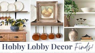 HOBBY LOBBY SHOP WITH ME + HAUL | HOME DECORATING IDEAS | DECORATING TIPS