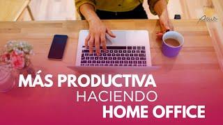 Cómo ser más productiva haciendo Home Office | Bolsas Pawo