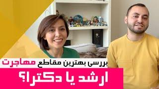 مهاجرت تحصیلی برای دکتری یا کارشناسی ارشد مجدد؟| راهنمای مهاجرت دانشجویی | ویزا دانشجویی با مازی |