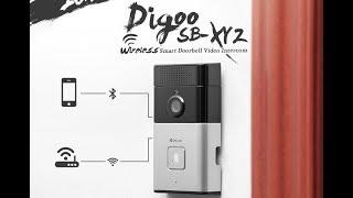 Digoo SB-XYZ Unboxing Wireless Doorbell Camera Smart Home HD - TekniStore