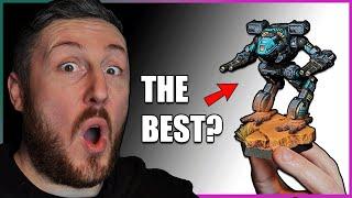 Painting Jade Falcon Phi Galaxy on The BEST Battletech Minis