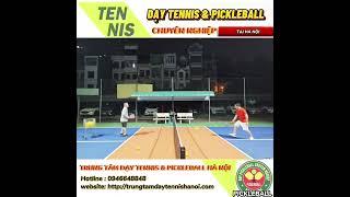 Bài tập kỹ thuật đánh cú dink trên bếp mỗi ngày #hocpickleballhanoi #hocpickleball #daypickleball