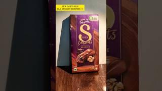 Cadbury Dairy Milk Silk Dessert Brownie Review  #shorts #chocolate