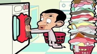 Mr Bean's GIANT Laundry Pile! | Mr Bean Animated Season 1 | Funny Clips | Mr Bean