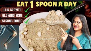 Just Eat 1 Spoon daily for Hair Growth, Skin Glow, Strong Bones | Healthy Diet Recipe