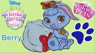 Palace Pets Disney Colouring Book Pages | Berry Whisker Haven Coloring Video For Kids