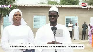 Ndiaganiao: L'appel du Président Bassirou Diomaye Faye après son vote