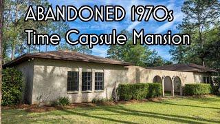 Millionaires ABANDONED 1970s Time Capsule House  | 4K Video