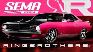 Ringbrothers' 1970 Supercharged Barracuda - SEMA 2024 Full Build Details