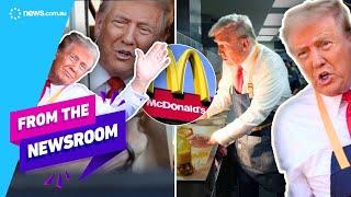 Donald Trump works for McDonald's | Top stories | From the Newsroom