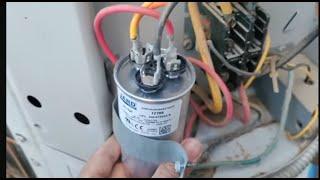 (Super Easy) Save Money How To Replace The Capacitor On Your A/C Unit