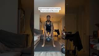 Kettlebell Basic Beginner Routine