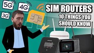 SIM LTE Routers - The 10 THINGS You NEED to Know Before You Buy!